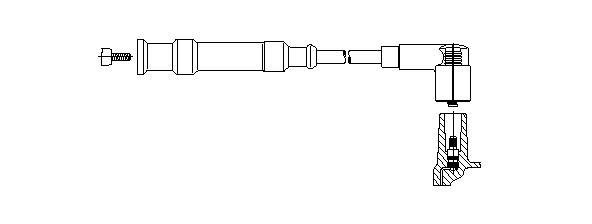 Провод зажигания 17485 BREMI