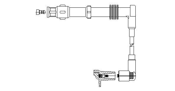 Провод зажигания 11360 BREMI