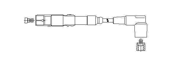 Провод зажигания 150100 BREMI