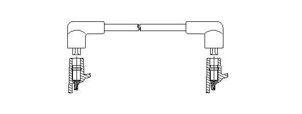 Провод зажигания 82073 BREMI
