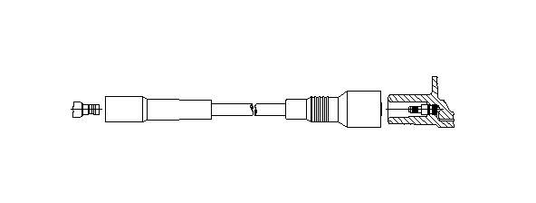Провод зажигания 35390 BREMI