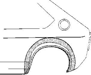 Боковина 5842146 VAN WEZEL