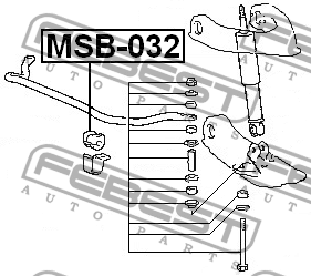 Деталь MSB-032 FEBEST