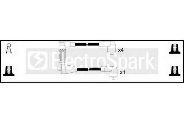 Ккомплект проводов зажигания OEK449 STANDARD