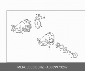 Сальник A 008 997 32 47 MERCEDES BENZ