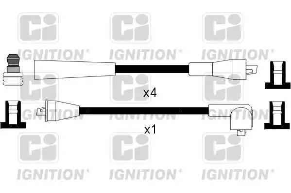 Ккомплект проводов зажигания XC891 QUINTON HAZELL