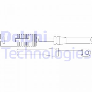 Сигнализатор, износ тормозных колодок LZ0139 DELPHI