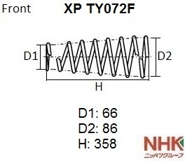 Деталь XPTY072F NHK