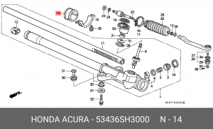 Деталь 53436SH3000 HONDA