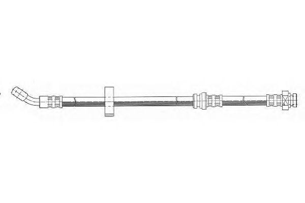 Тормозной шланг FHY2395 FERODO