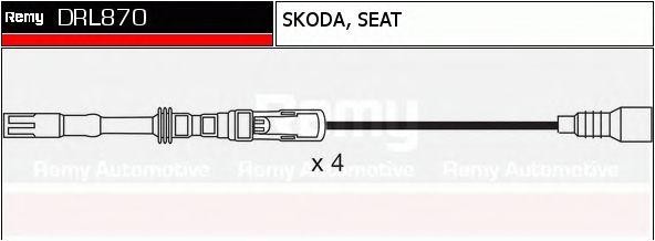 Ккомплект проводов зажигания DRL870 DELCO REMY