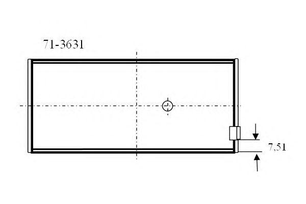 Подшипник 71-3631 GLYCO