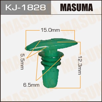 Клипса крепежная KJ1828 MASUMA