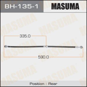 Шланг тормозной BH-135-1 MASUMA