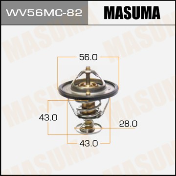 Термостат системы охлаждения WV56MC82 MASUMA