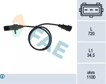 Датчик частоты вращения, управление двигателем 79006 FAE