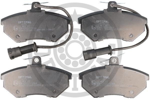 Комплект тормозных колодок, диско 9773 OPTIMAL