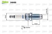 Свеча зажигания 246490 VALEO PHC