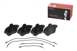 Комплект тормозных колодок, диско P61048 BREMBO