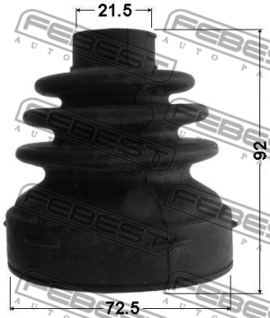 Пыльник ШРУСа 0215-C11XT FEBEST