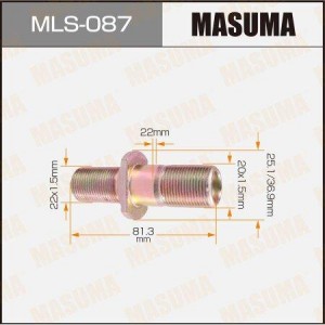 Шпилька ступицы колеса MLS-087 MASUMA