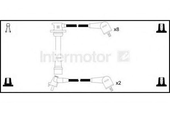 Ккомплект проводов зажигания 73824 STANDARD