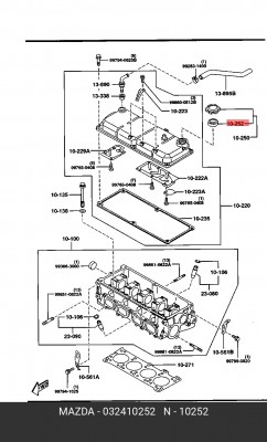 Деталь 032410252 MAZDA