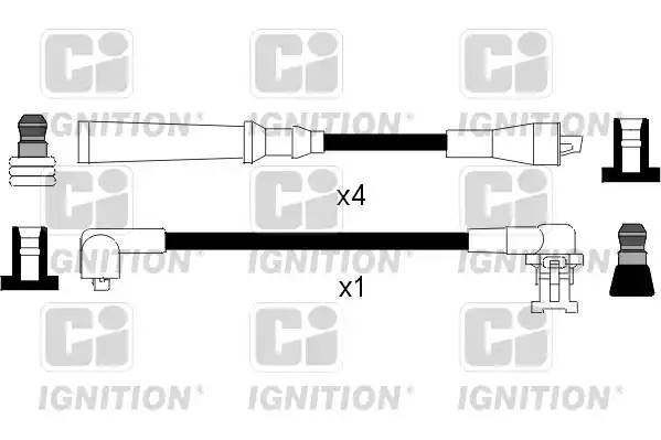 Ккомплект проводов зажигания XC267 QUINTON HAZELL