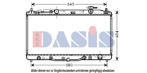Испаритель, кондиционер 820239N AKS DASIS