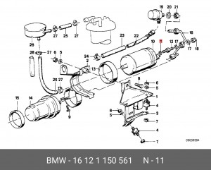 Покрышка 16 12 1 150 561 BMW