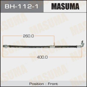 Шланг тормозной BH-112-1 MASUMA