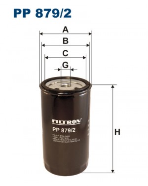 Фильтр топливный PP8792 FILTRON