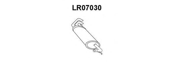 Глушитель выхлопных газов конечный LR07030 VENEPORTE