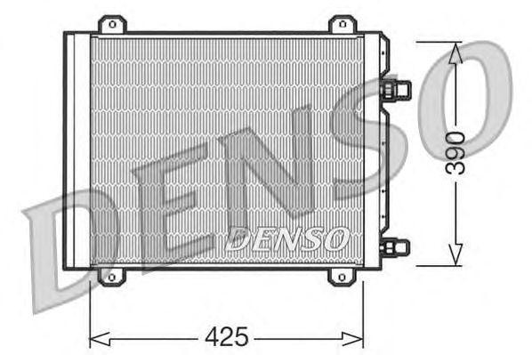 Конденсатор, кондиционер DCN23004 DENSO