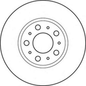 Тормозной диск 562244B BENDIX JURID