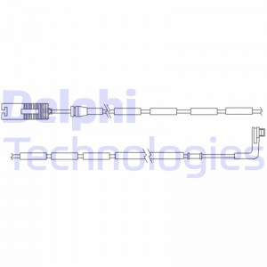 Датчик износа тормозных колодок LZ0177 DELPHI