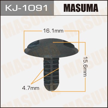 Клипса крепежная KJ1091 MASUMA