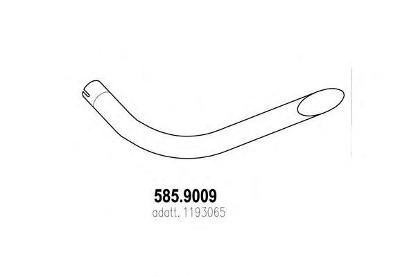 Выпускной трубопровод 5859009 ASSO