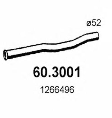 Выпускной трубопровод 603001 ASSO