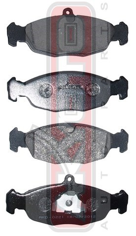 Колодки тормозные дисковые AKD0221 AKYOTO