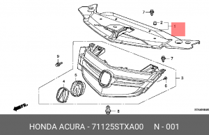 Деталь 71125STXA00 HONDA