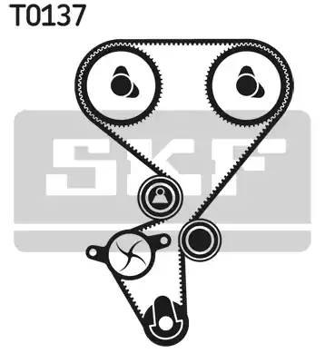 Комплект ремня ГРМ VKMA03130 SKF