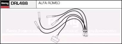 Ккомплект проводов зажигания DRL488 DELCO REMY