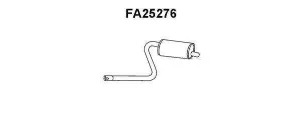 Предглушитель выхлопных газов FA25276 VENEPORTE