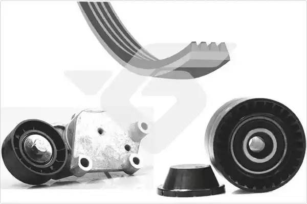 Поликлиновой ременный комплект KHV132 HUTCHINSON
