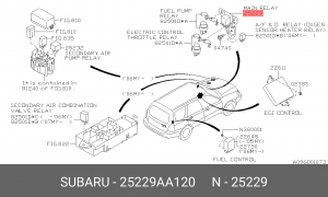 Деталь 25229AA120 SUBARU