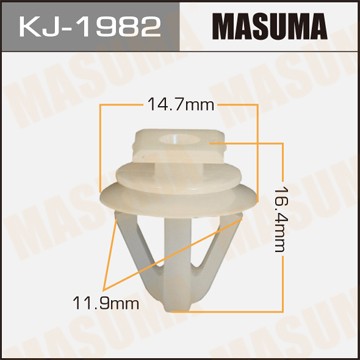 Клипса крепежная KJ1982 MASUMA