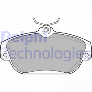 Комплект тормозных колодок, диско LP919 DELPHI