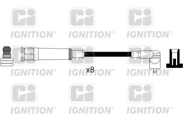 Ккомплект проводов зажигания XC962 QUINTON HAZELL