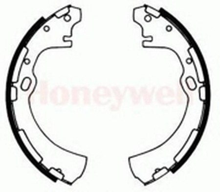 Комплект тормозных колодок 362403B BENDIX JURID